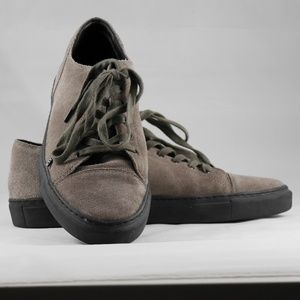 All Saints Boundary Low Top Suede Size 11 Mens